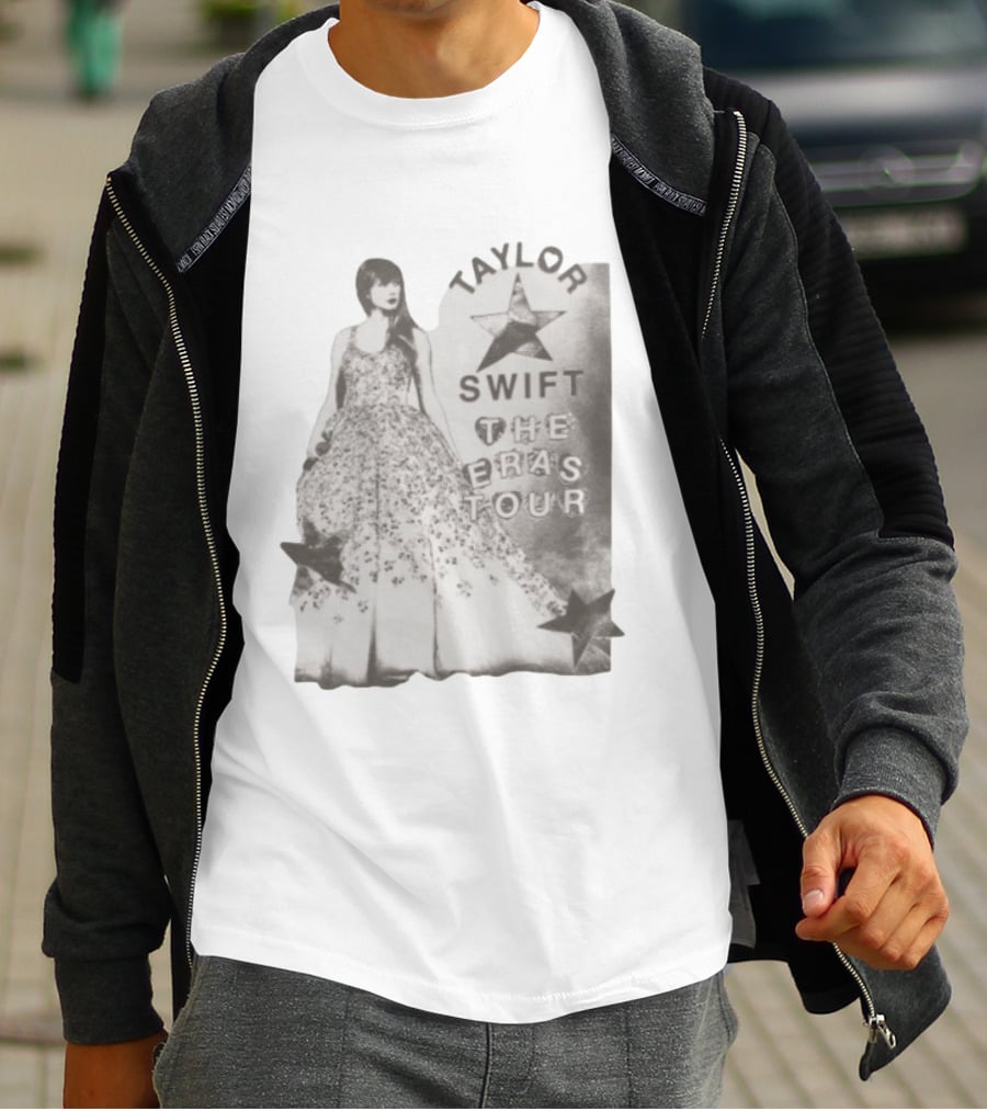Taylor Swift The Eras Tour Oversized Photo Taylor Swift Store T-Shirt