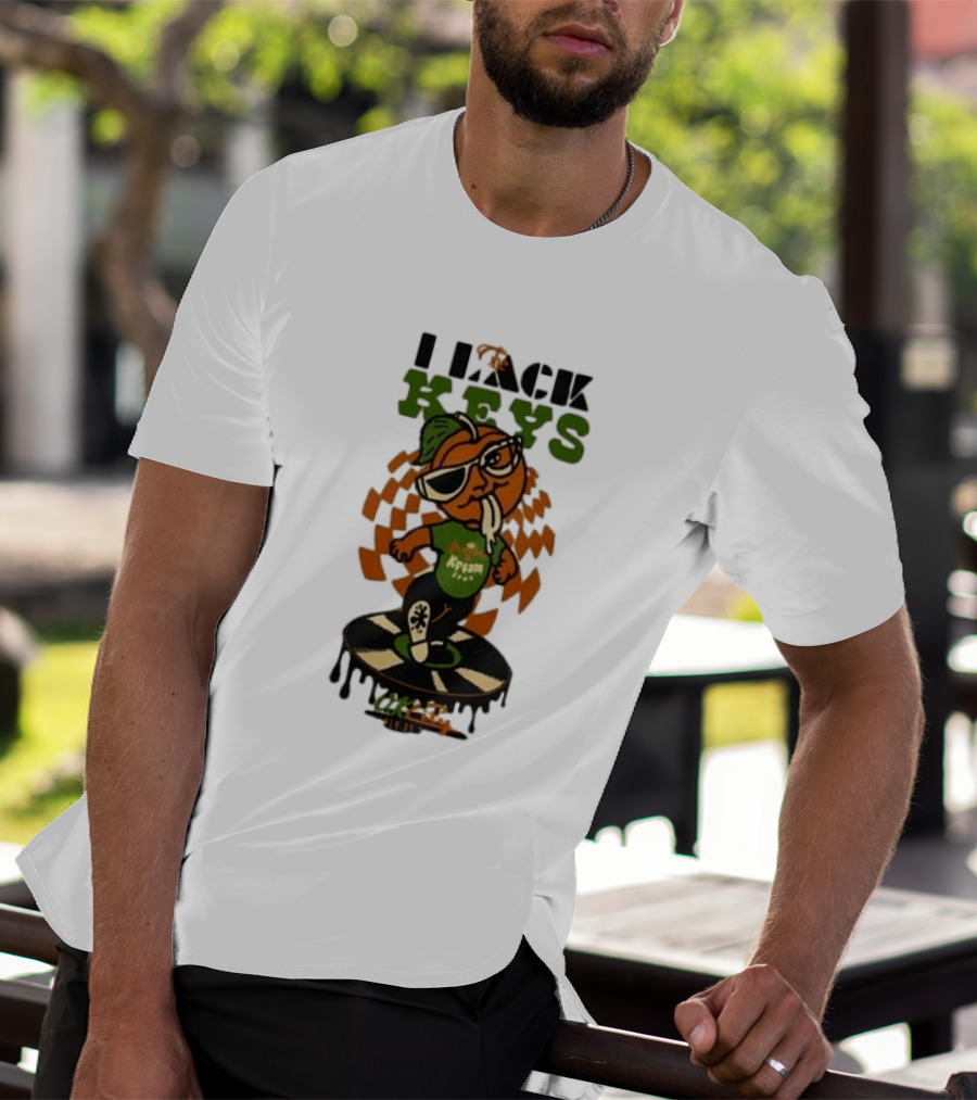 The Black Keys The Zoo Amphitheatre Oklahoma City July 21 2026 Kream Team Cool Orange T-Shirt