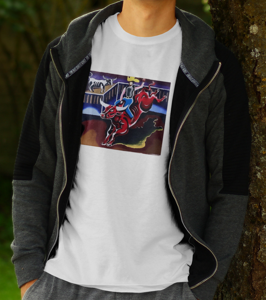I Went To A Rodeo And All I Got Was A Shitty Rage Former Cowboy Bull Riding Rodeo T-Shirt