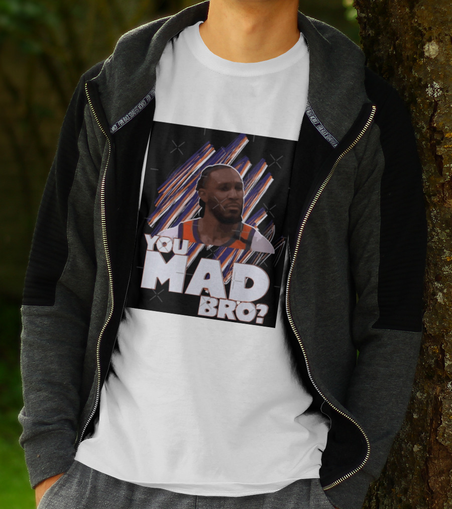 Jae Crowder You Mad Bro Meme Phoenix Suns Basketball Fan T-Shirt