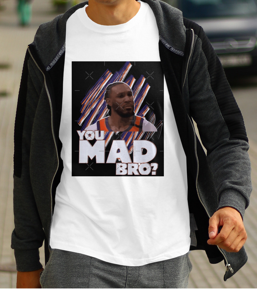 Jae Crowder You Mad Bro Meme Phoenix Suns Basketball Fan T-Shirt
