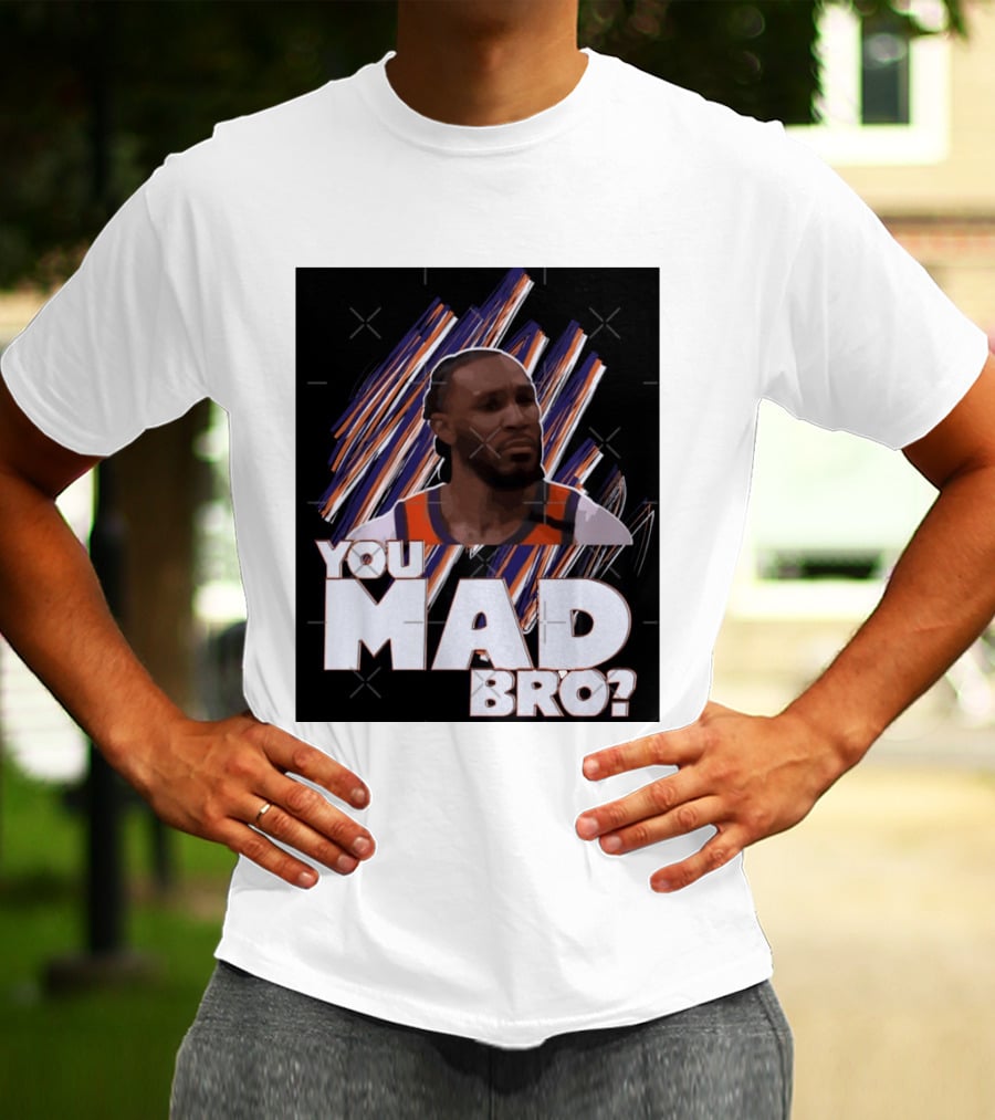 Jae Crowder You Mad Bro Meme Phoenix Suns Basketball Fan T-Shirt