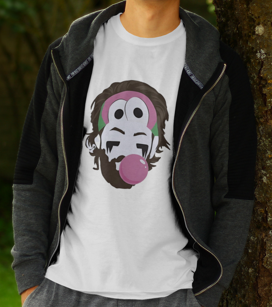 Keanu Reeves Bubblegum Pop Art Cartoon T-Shirt