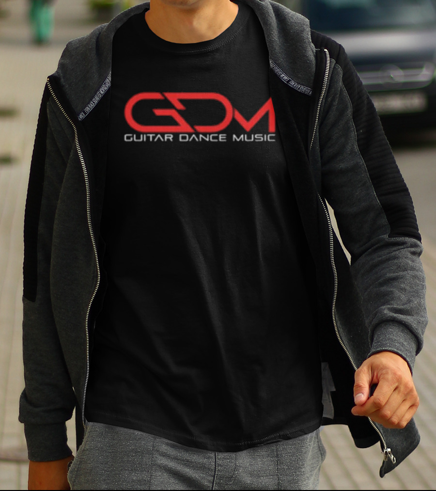 GDM Guitar Dance Music Ashba Store Red T-Shirt