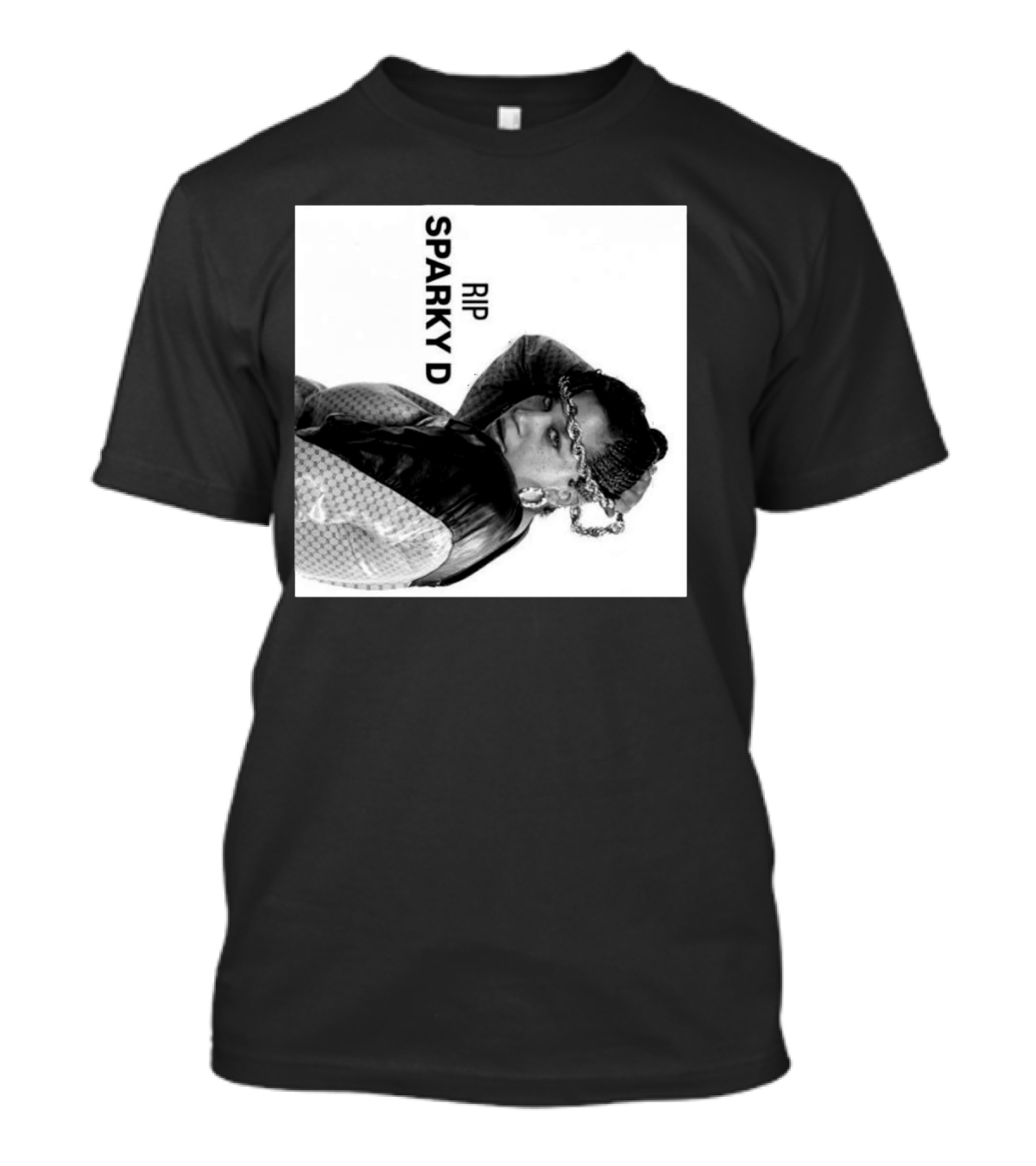 RIP Sparky D 80s Rap Legend Remembered T-Shirt
