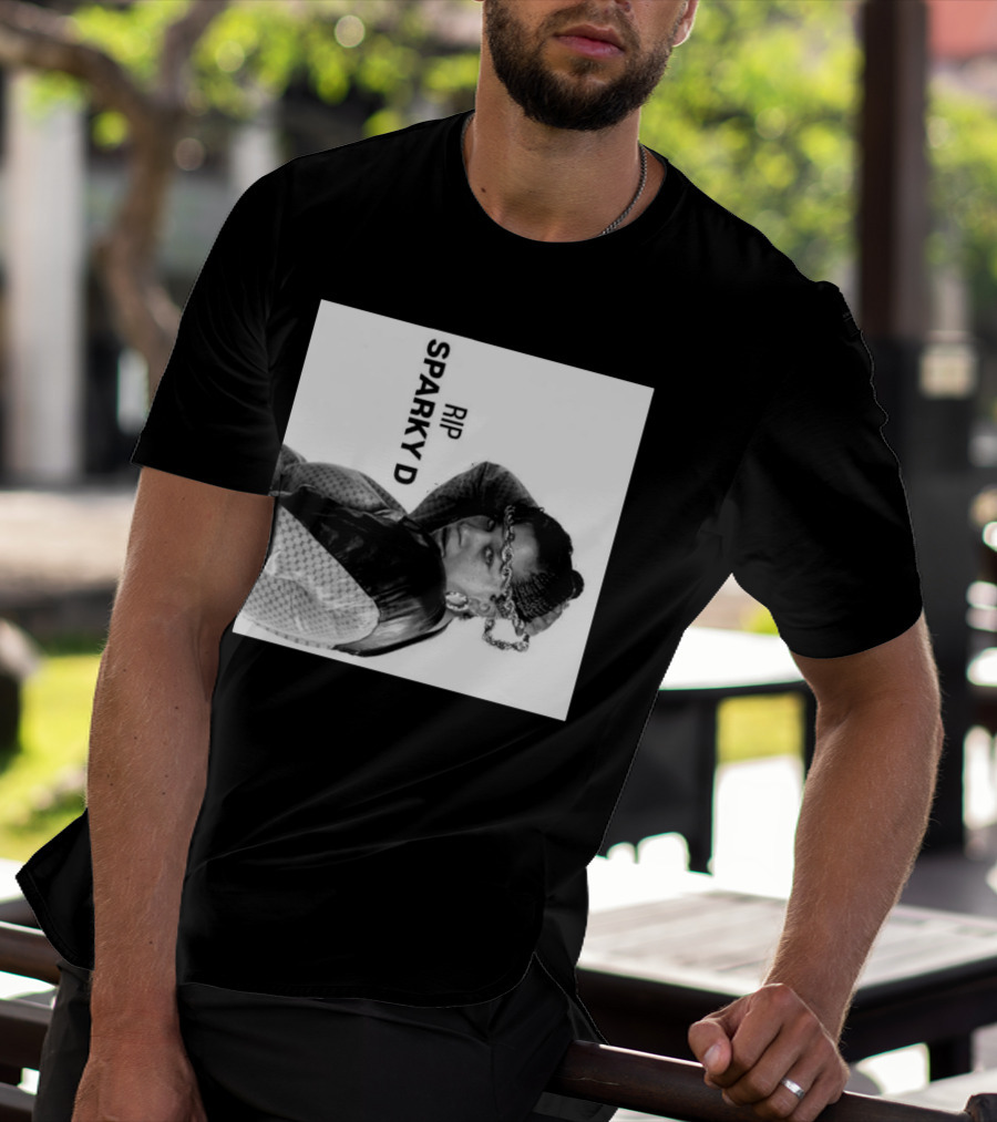 RIP Sparky D 80s Rap Legend Remembered T-Shirt