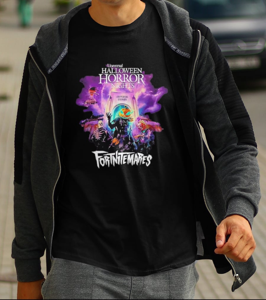 Universal Halloween Horror Nights 2026 Universal Studios Fortnitemares T-Shirt