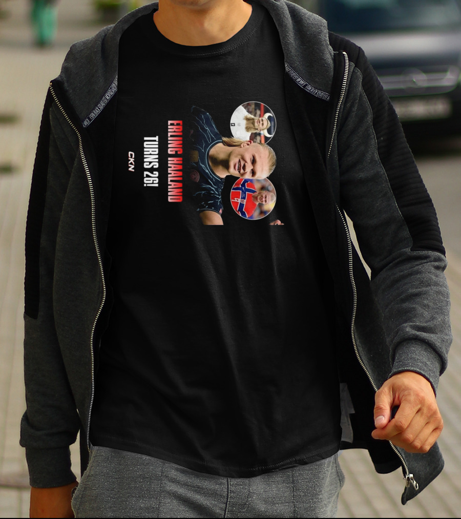 Erling Haaland Turns 26 CKN T-Shirt