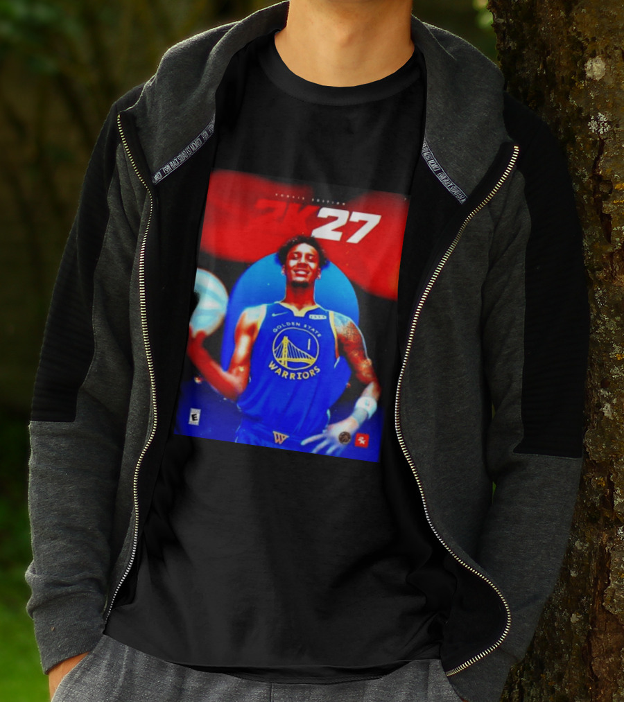 Golden State Warriors NBA 2K27 Rookie Edition Number One Player T-Shirt