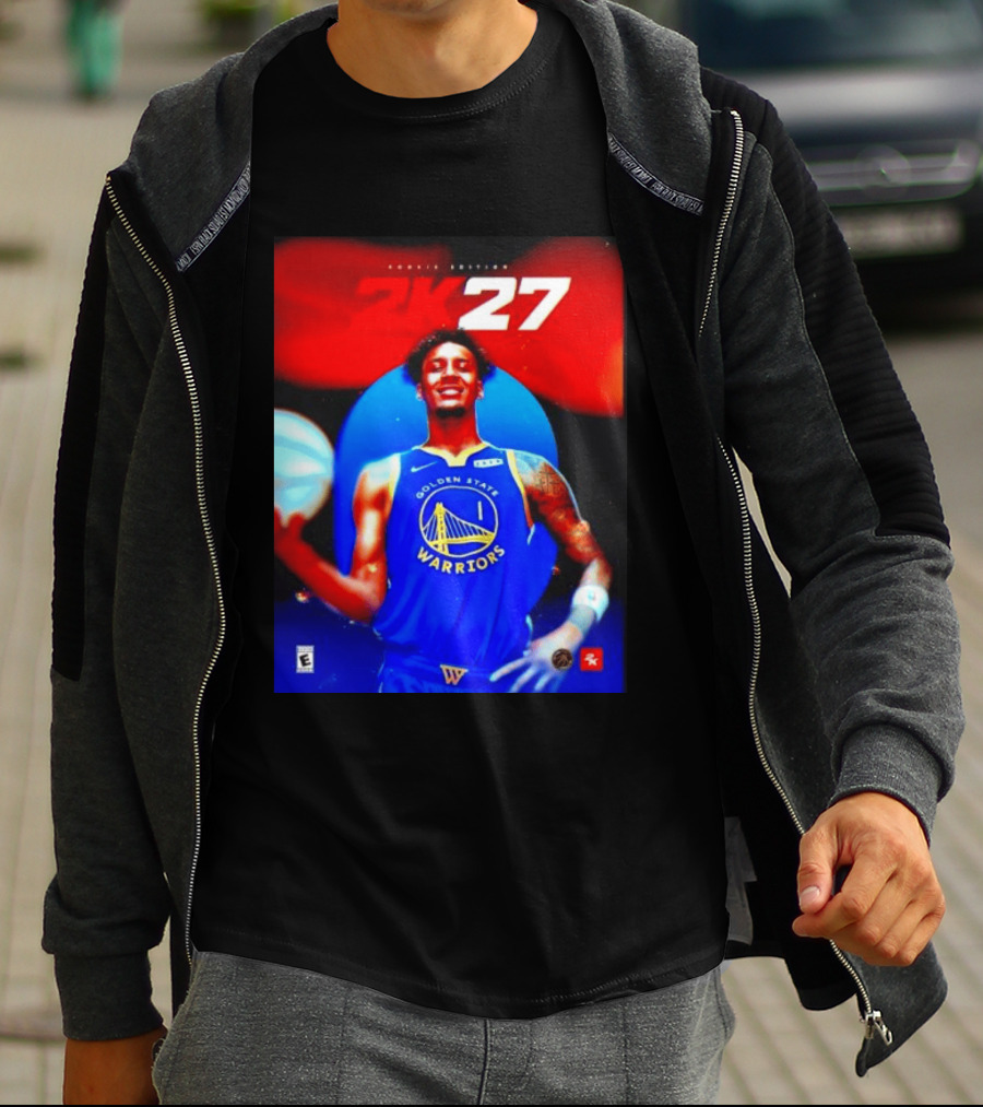 Golden State Warriors NBA 2K27 Rookie Edition Number One Player T-Shirt