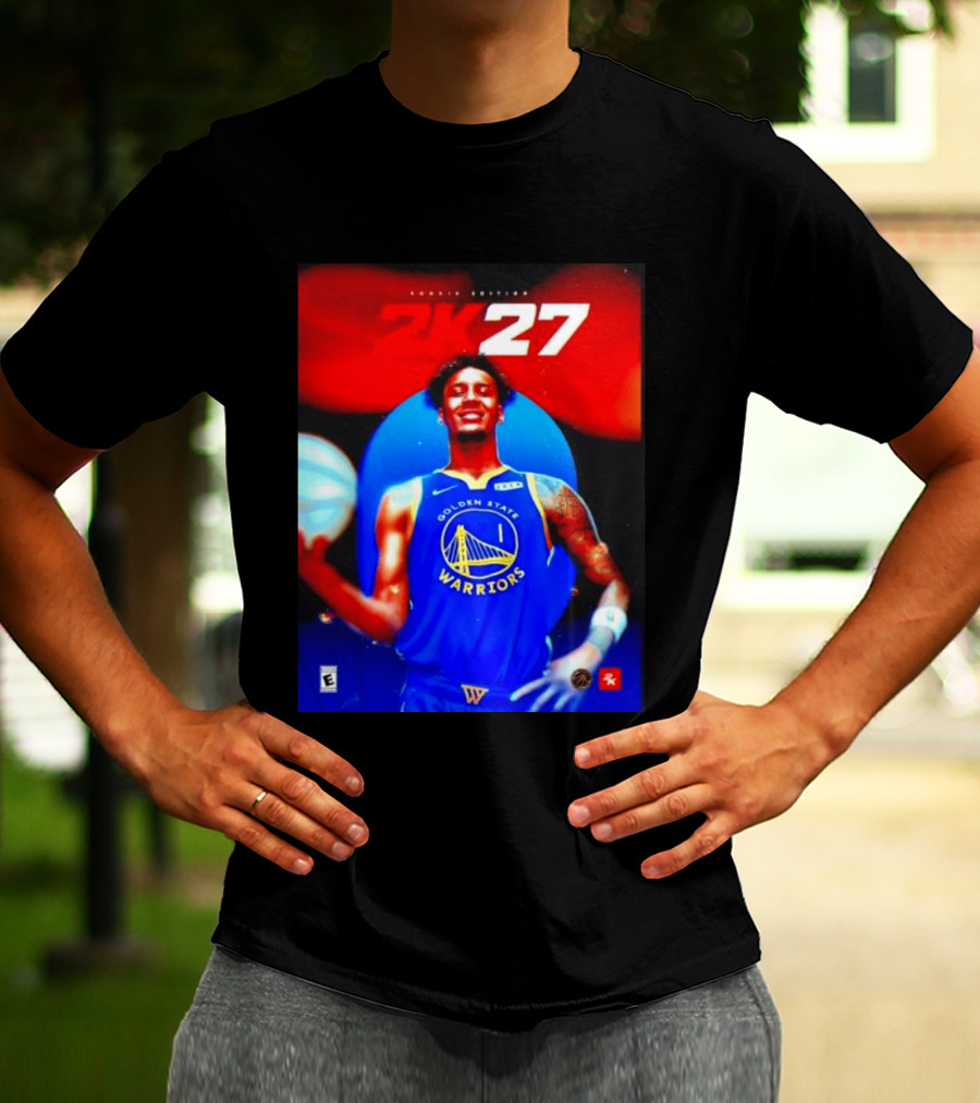 Golden State Warriors NBA 2K27 Rookie Edition Number One Player T-Shirt