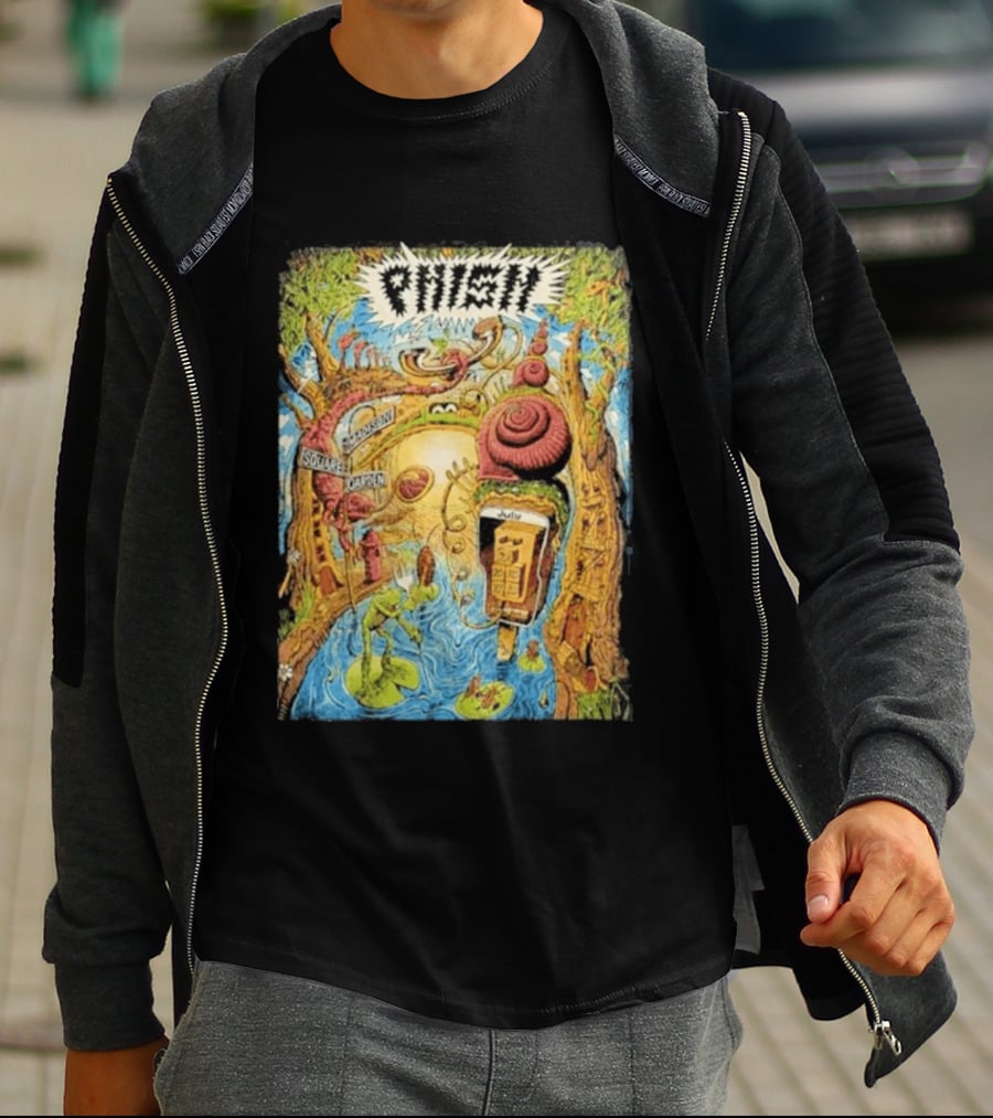 Phish Maarten Donders Madison Square Garden July 22 29 2026 New York City Fifth Edition T-Shirt