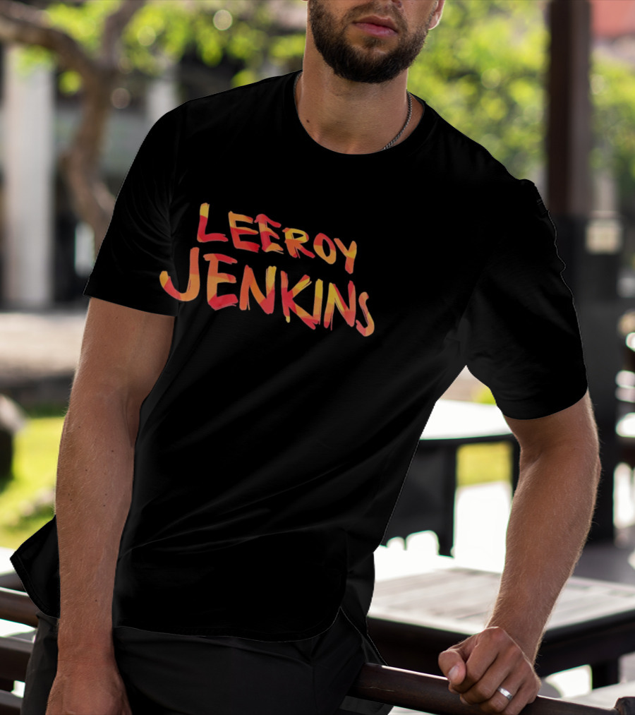 Leeroy Jenkins Meme World Of Warcraft WoW T-Shirt
