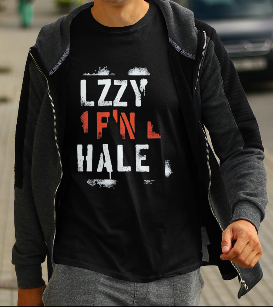 Lzzy F'n Hale Distressed Halestorm T-Shirt