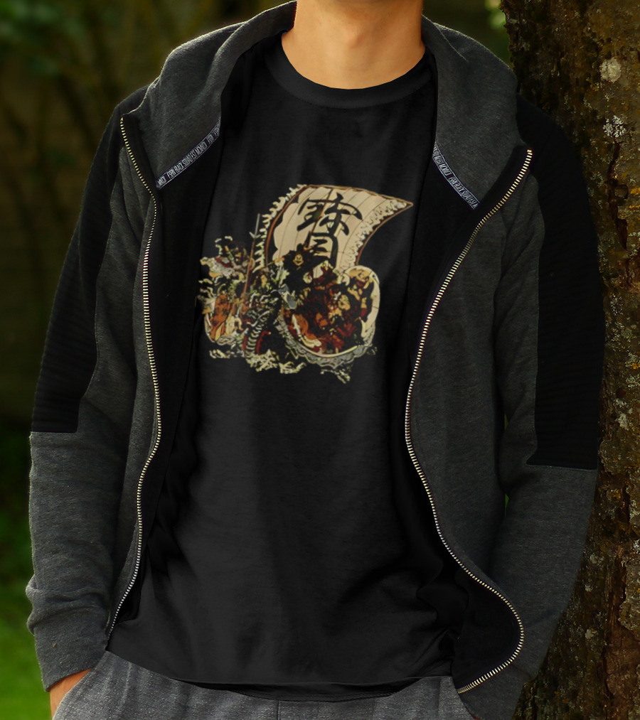 Seven Lucky Gods Japanese Shichi Fukujin Takarabune Treasure Ship T-Shirt