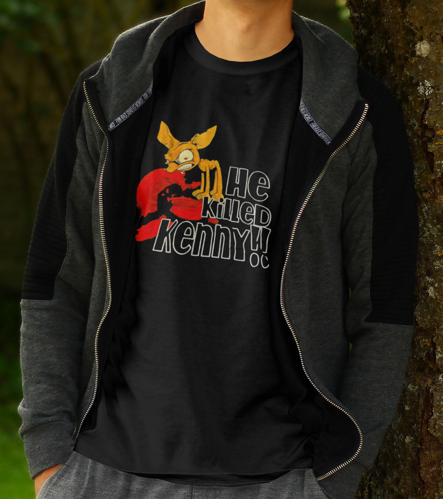 South Park Comedy Central He Killed Kenny Characters T-Shirt