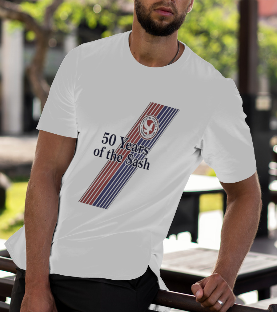 Crystal Palace 50 Years Of The Sash Anniversary Celebration T-Shirt