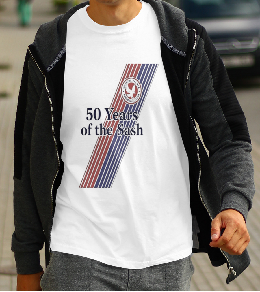 Crystal Palace 50 Years Of The Sash Anniversary Celebration T-Shirt