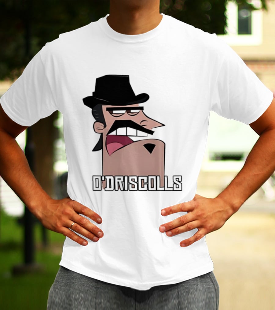 D'Driscolls Cartoon Character Red Dead Redemption Gang Member T-Shirt
