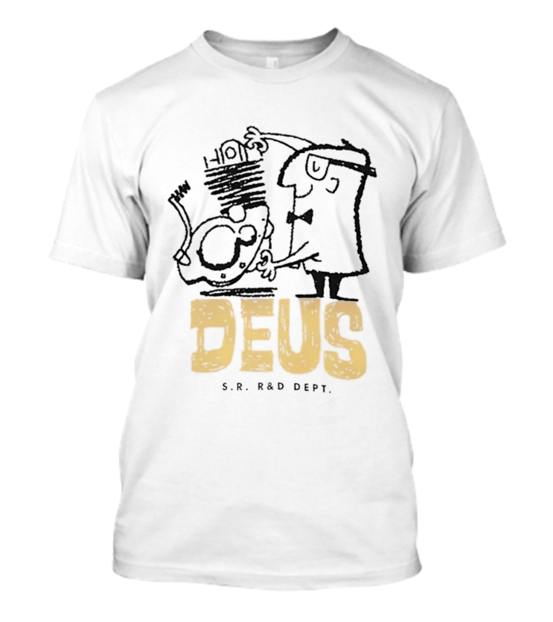 Deus SR R&D Dept Mechanic Motorcycle T-Shirt
