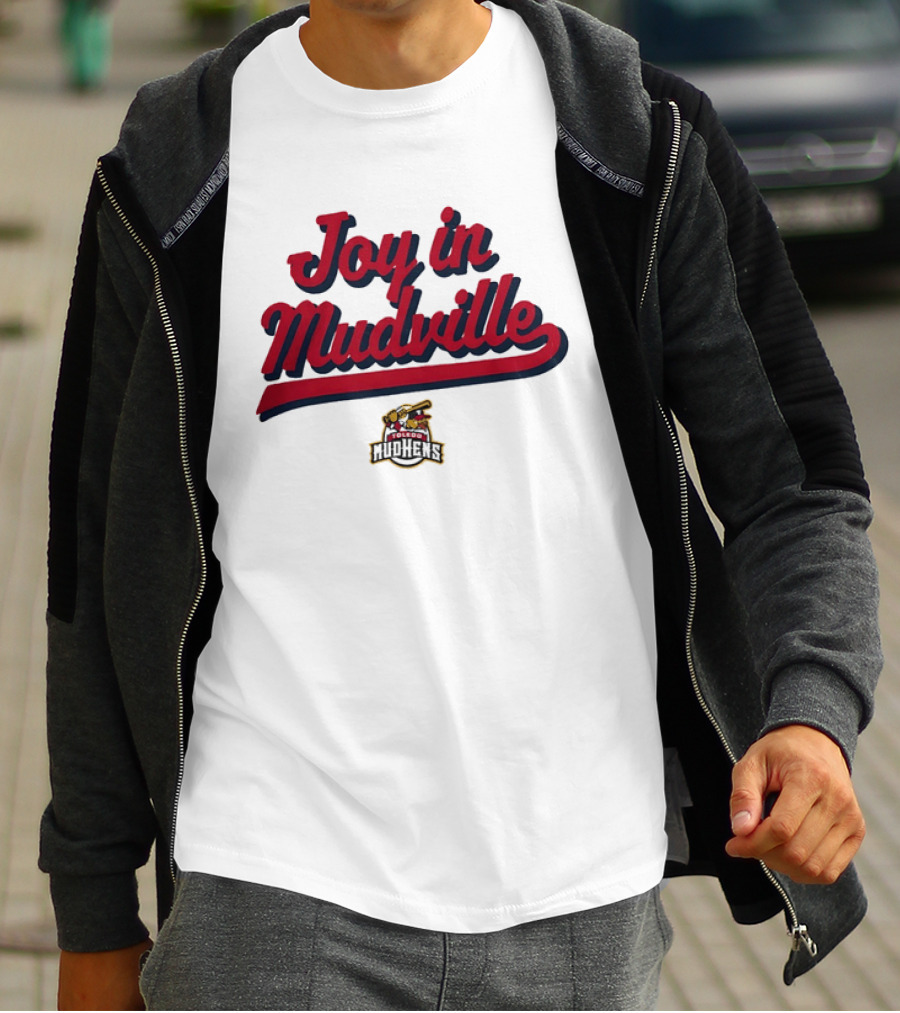 Toledo Mud Hens Joy In Mudville Baseball Team T-Shirt