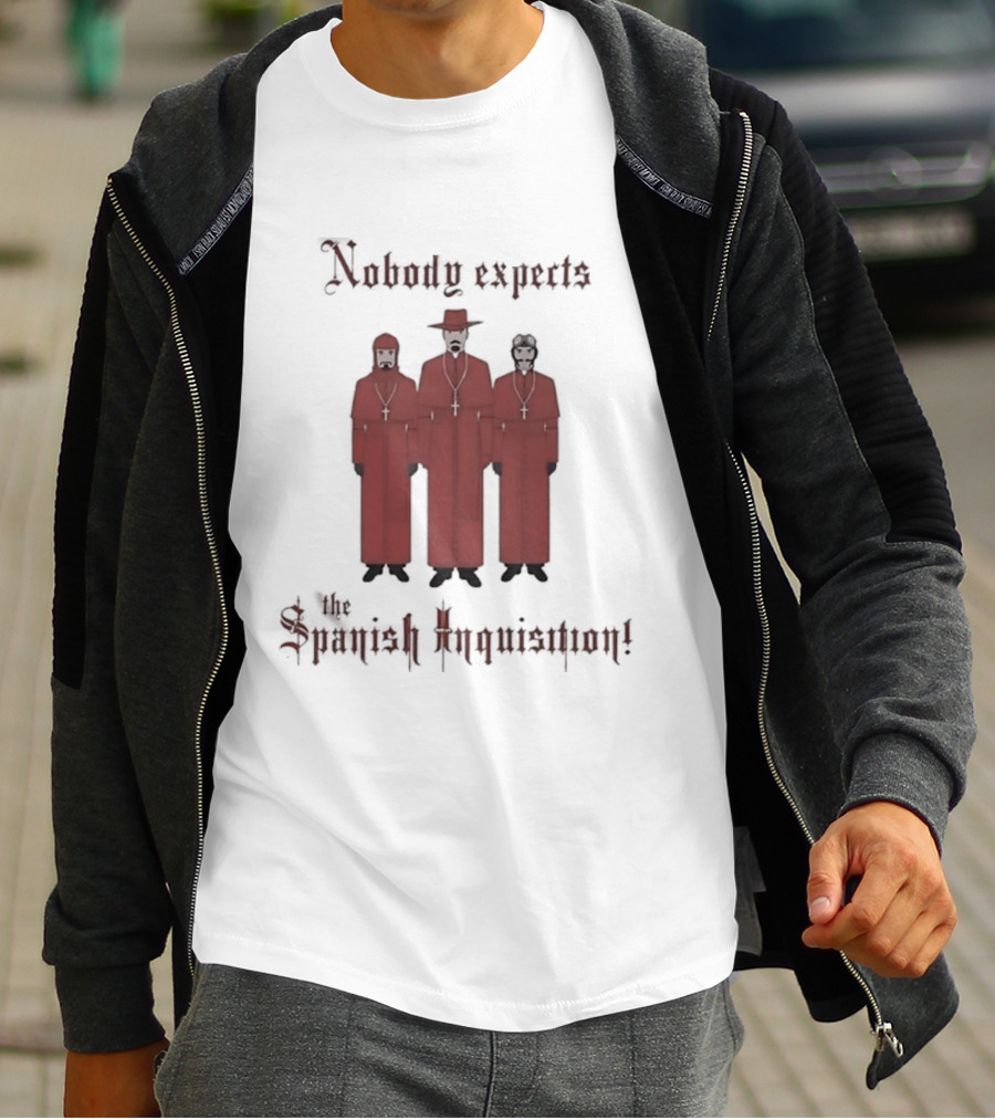 Monty Python Nobody Expects The Spanish Inquisition T-Shirt