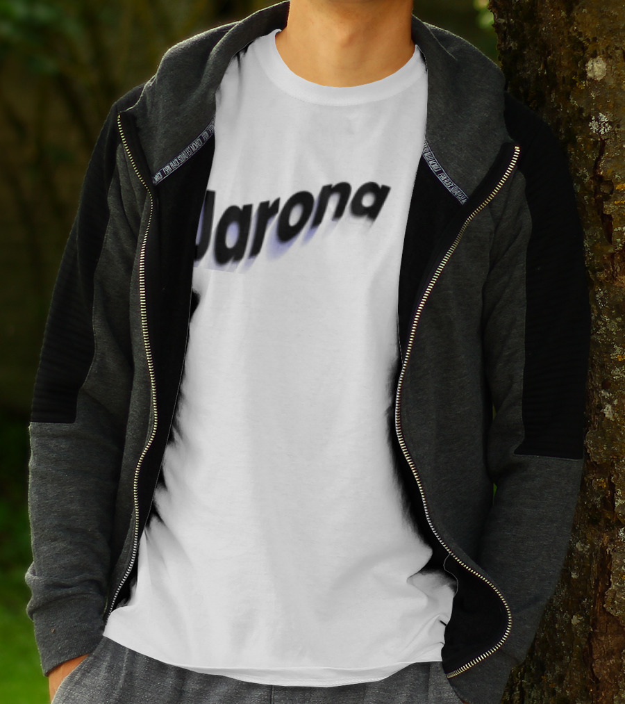 Jarona Paperboxmart Store Blue Black Gradient T-Shirt
