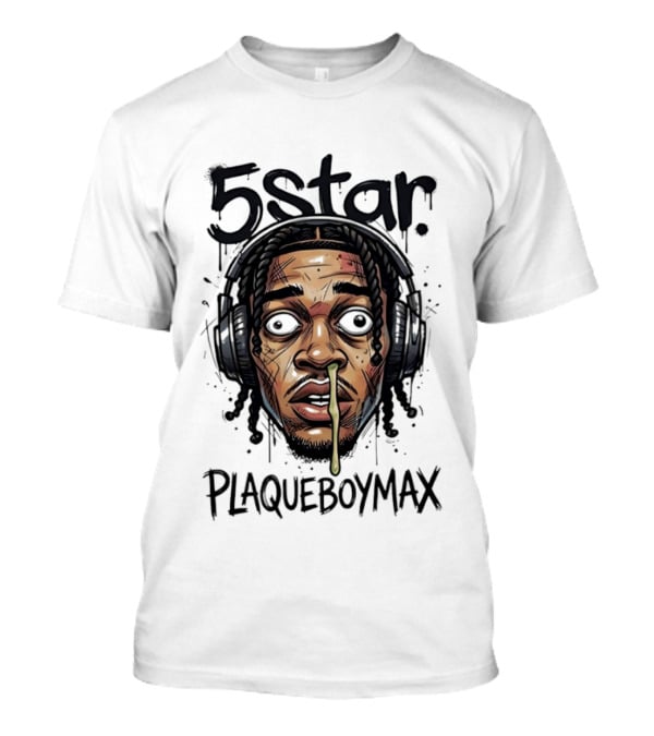 Plaqueboymax 5 Star Twitch Streamer T-Shirt