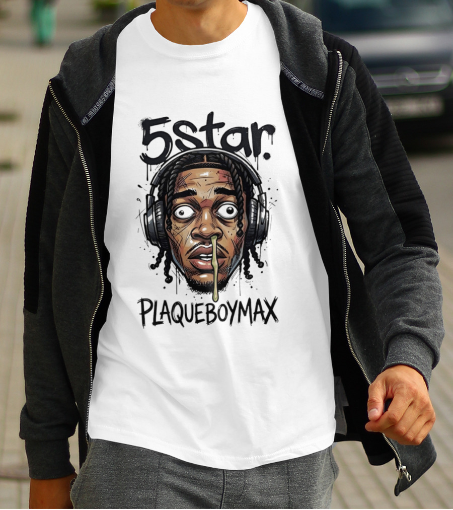Plaqueboymax 5 Star Twitch Streamer T-Shirt