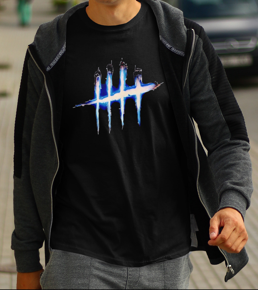 AEW Dead By Daylight Claw Mark All Elite Wrestling Collaboration T-Shirt