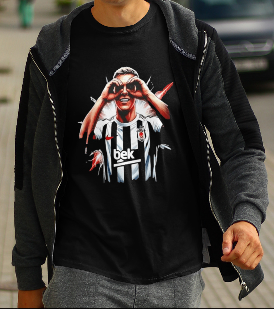 Beşiktaş JK Beko Football Player Celebration T-Shirt