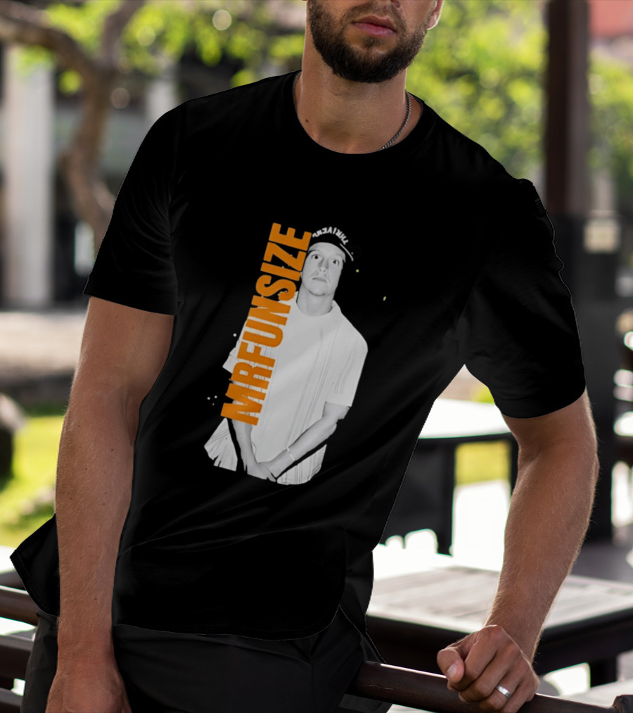MrFunsize Thrive Est 2015 Black And White T-Shirt