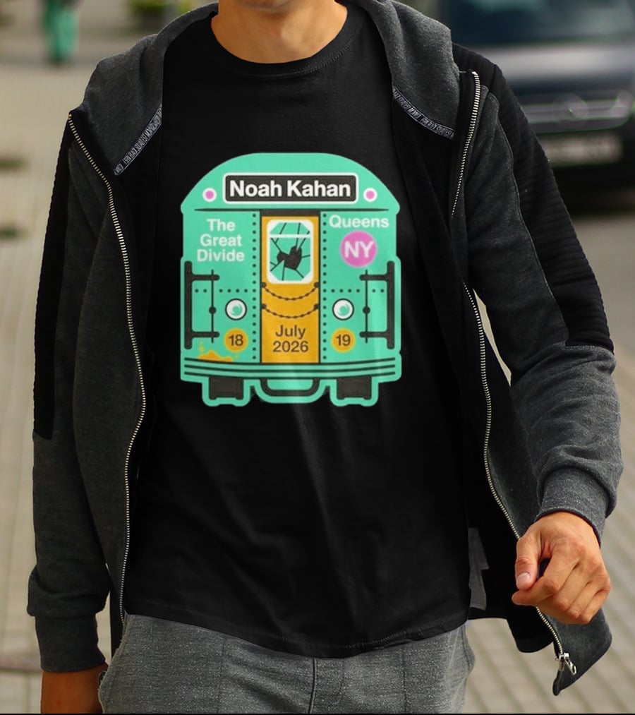 Noah Kahan The Great Divide Queens NY July 2026 T-Shirt
