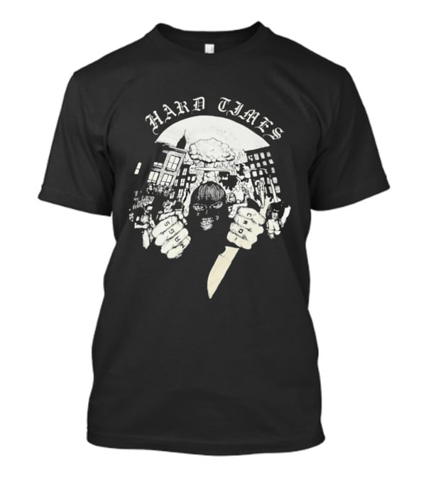Hard Times Swags Cro Urban Masked Knife Figure Streetwear T-Shirt