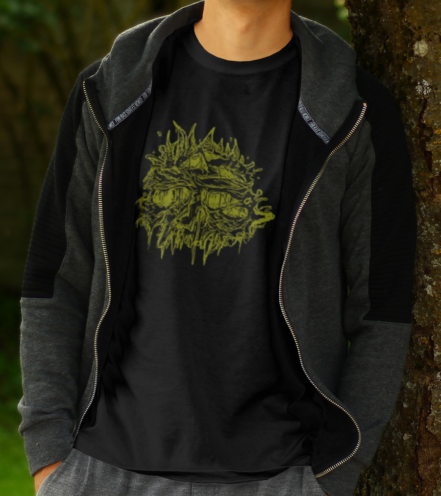 Sacred Deer The Universe Is A Wolf Longsleeve Integrity T-Shirt