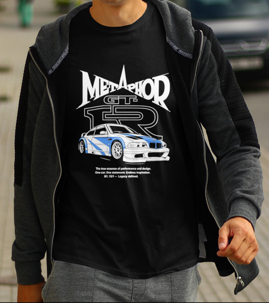Metaphor GT R Legacy Unleashed The True Essence Of Performance Excellence T-Shirt