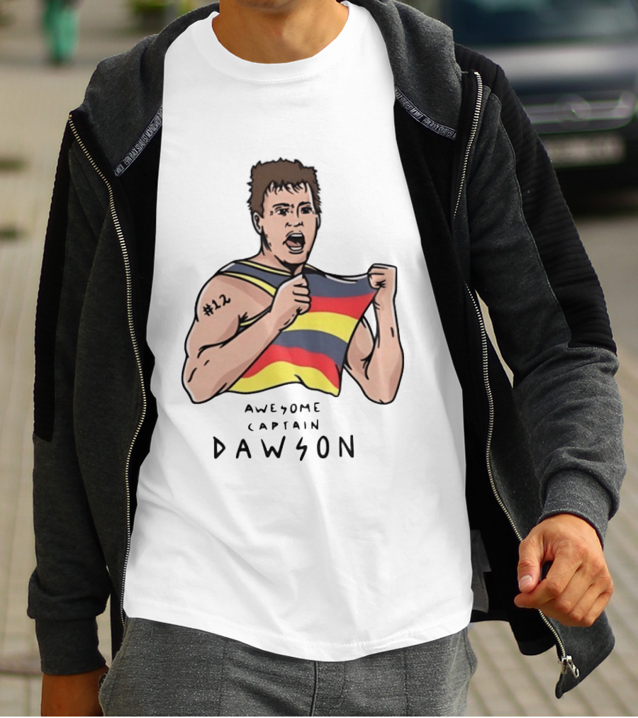 Awesome Captain Dawson No 12 Athlete Sports Victory T-Shirt