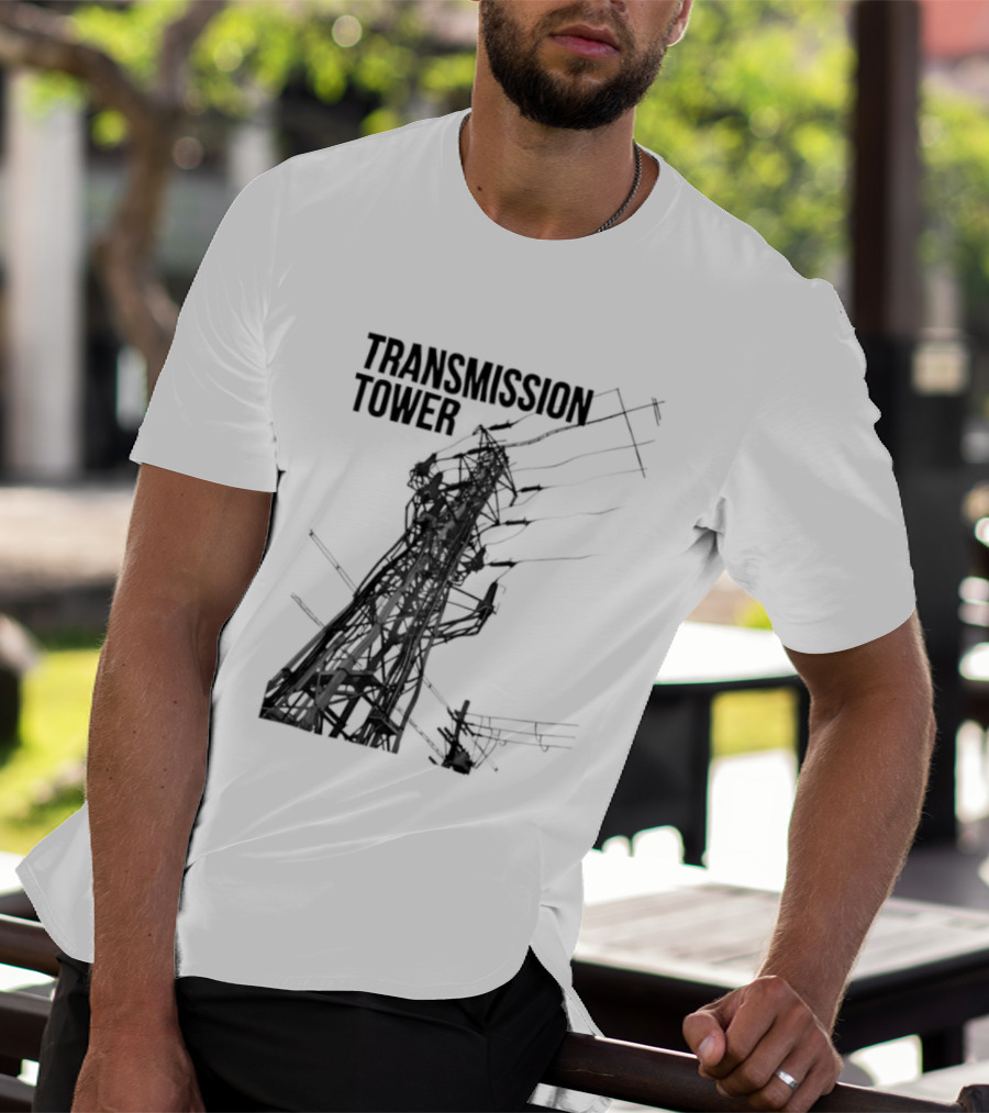 Transmission Tower Industrial Electrical T-Shirt