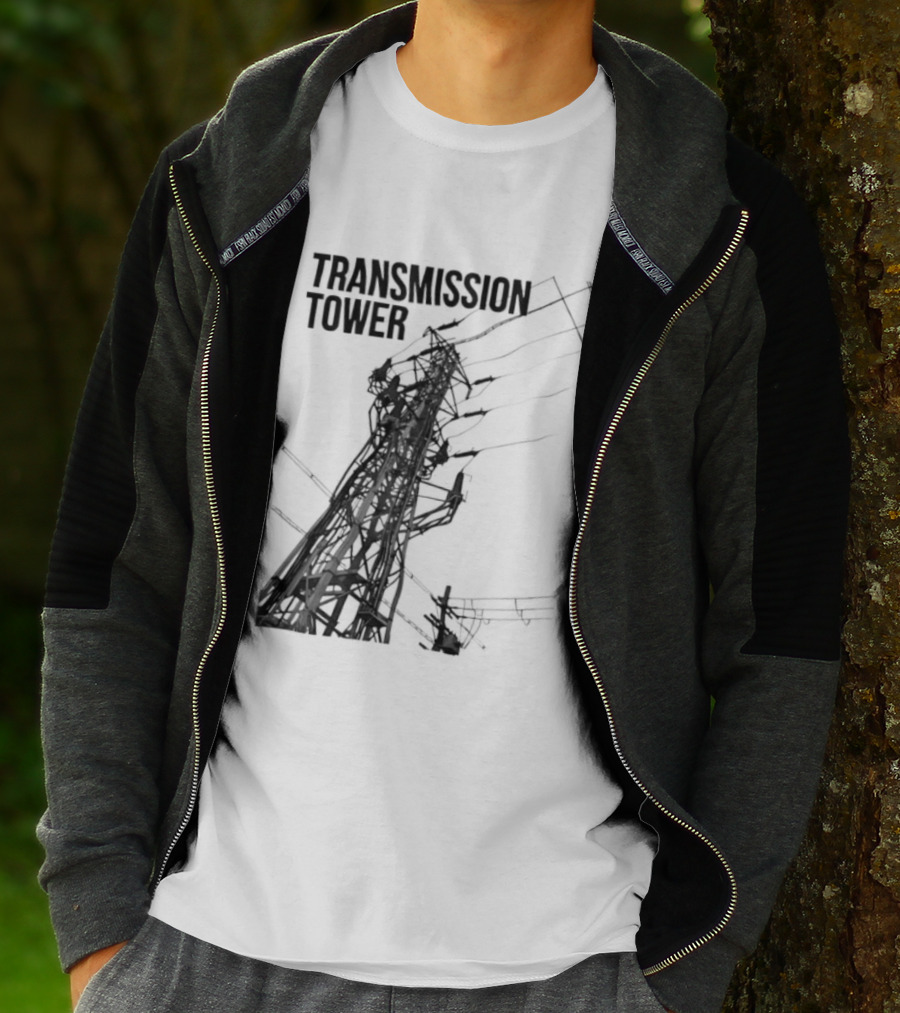 Transmission Tower Industrial Electrical T-Shirt