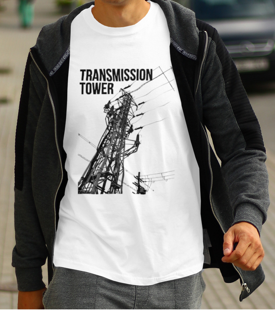 Transmission Tower Industrial Electrical T-Shirt