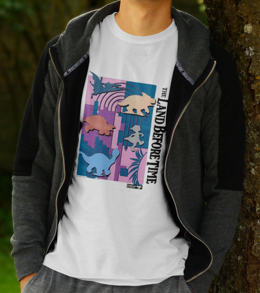 The Land Before Time Littlefoot Cera Petrie Ducky Spike T-Shirt