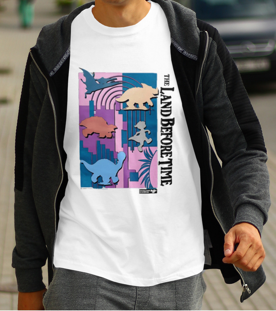 The Land Before Time Littlefoot Cera Petrie Ducky Spike T-Shirt