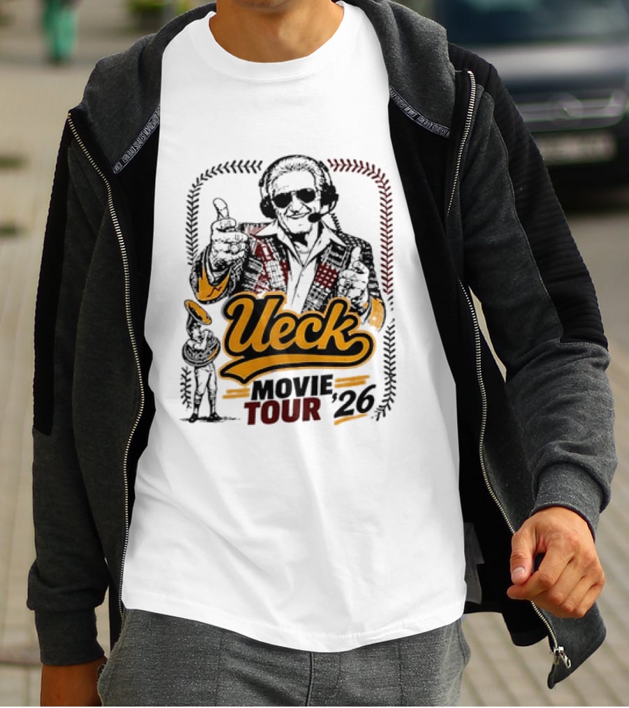 Ueck Movie Tour 26 Bob Uecker Baseball Legend Thumb Up T-Shirt