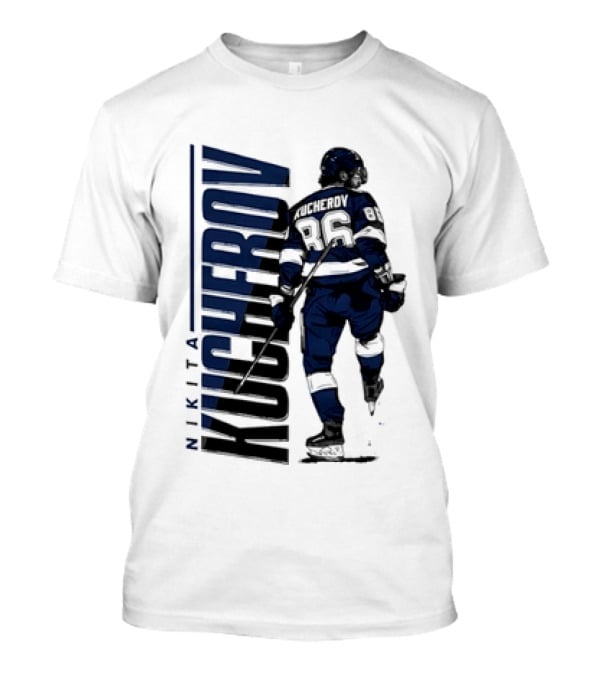 Nikita Kucherov Tampa Bay Lightning NHL Player Skating Number 86 T-Shirt