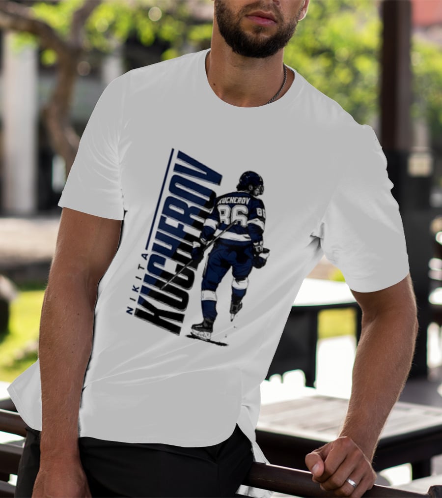 Nikita Kucherov Tampa Bay Lightning NHL Player Skating Number 86 T-Shirt