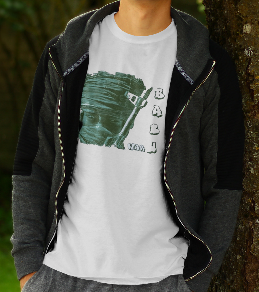 War Baby Soldier With Rifle And Turban T-Shirt