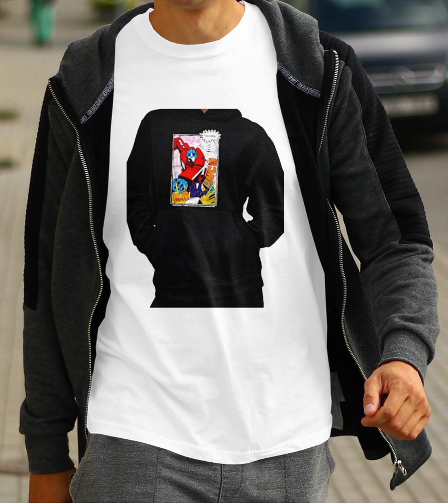 Optimus Prime Transformers Pow Krunch Comic T-Shirt