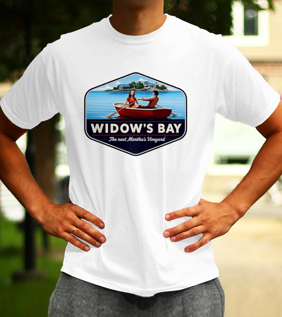 Widow's Bay Scenic Boating Couple The Next Martha's Vineyard T-Shirt