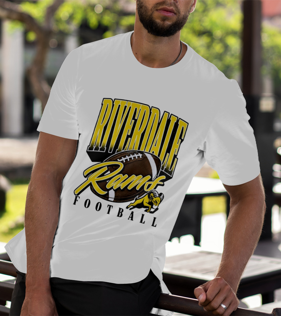 Riverdale Rams Football Varsity Sports Team T-Shirt