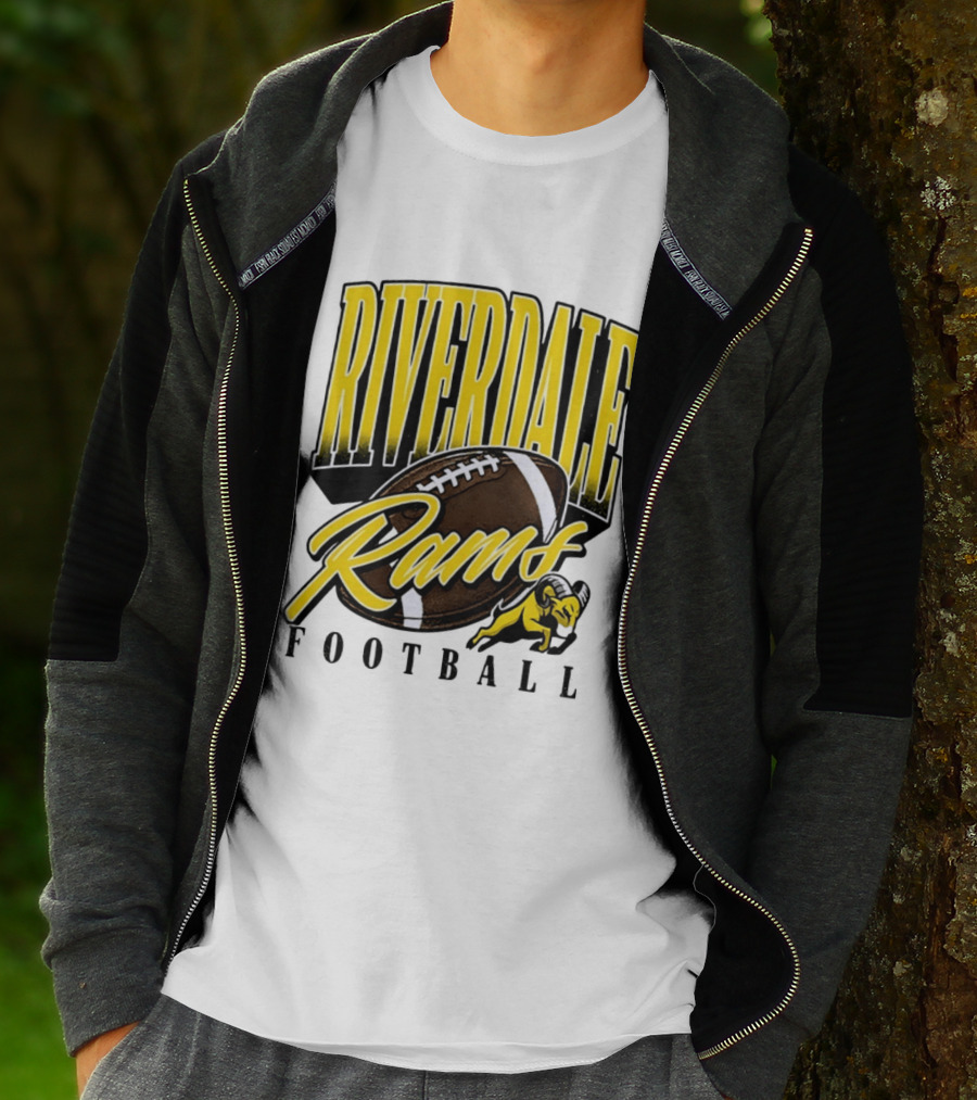 Riverdale Rams Football Varsity Sports Team T-Shirt